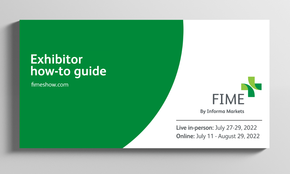 FIME exhibitor guide Interactive Online platform