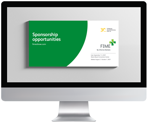 FIME Sponsorship opportunities